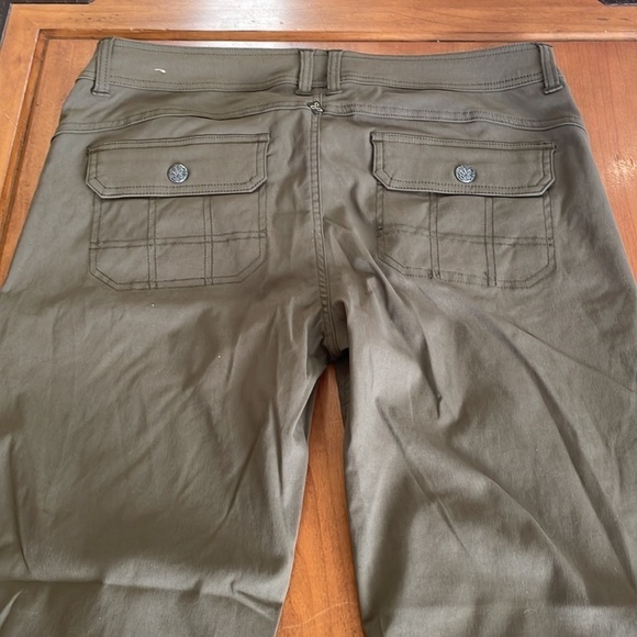 PRANA Nylon Roll Up Hiking Pants Size 12 - Picture 6 of 10